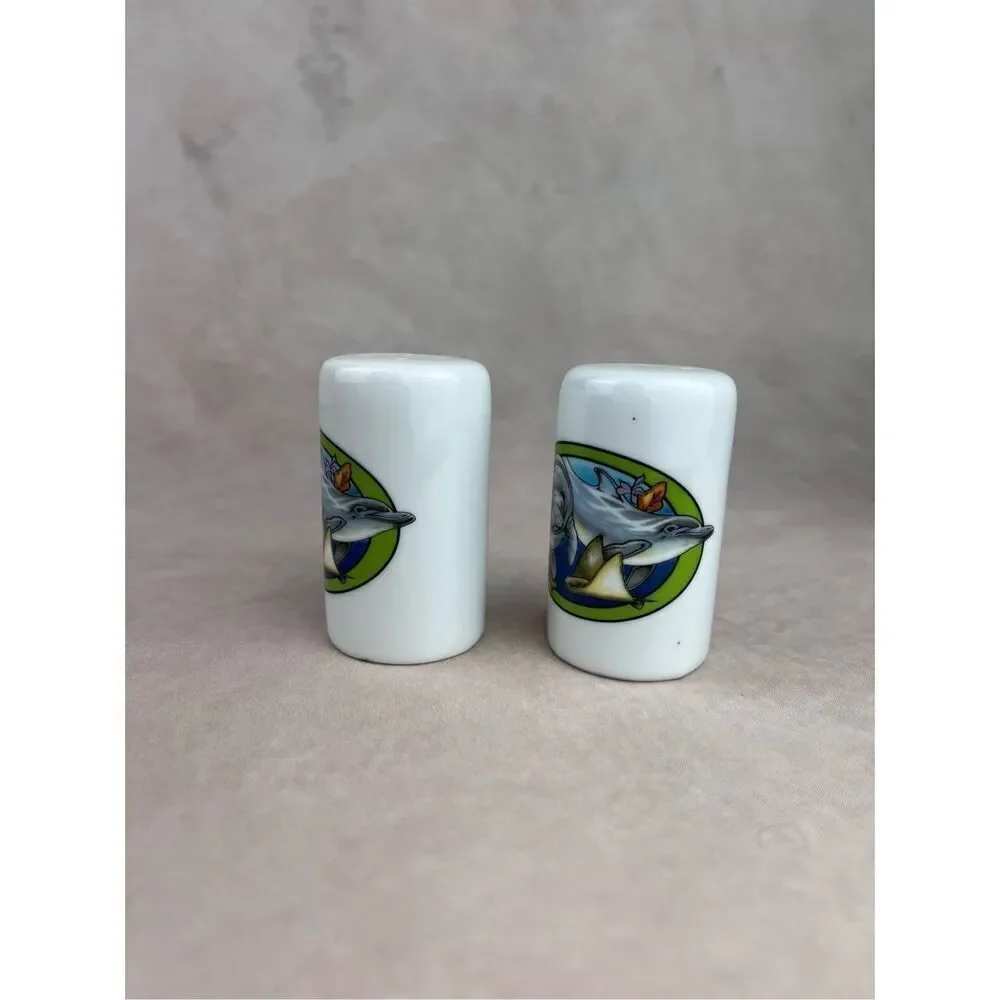 Vintage Manatee Sea Life Salt and Pepper Shakers